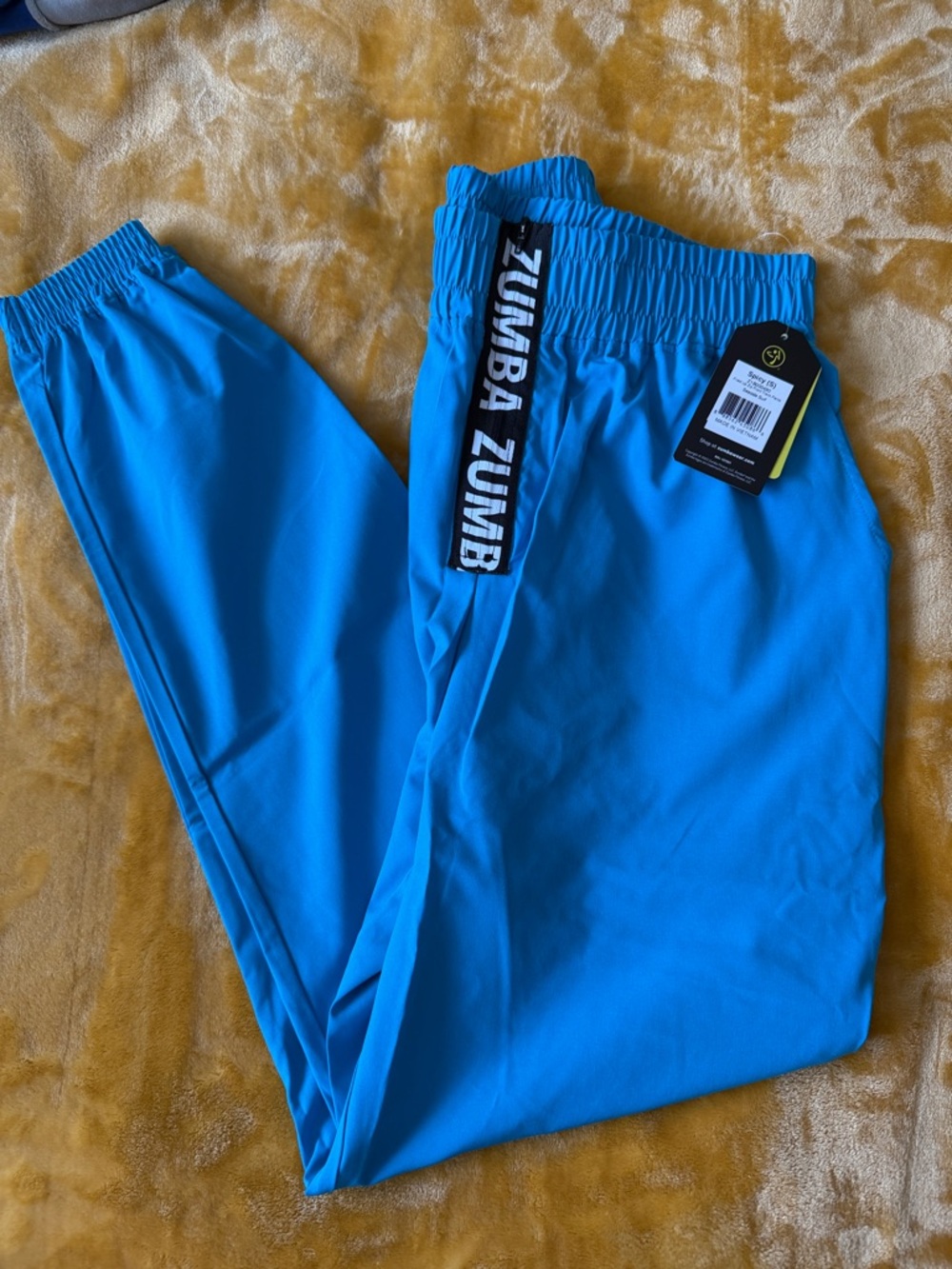 Zumba Bright Blue Active Joggers S